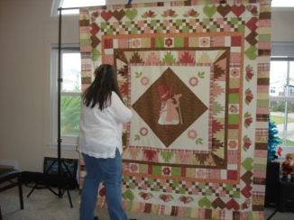My friends did the borders on this quilt. The little girl that received this quilt loves it!